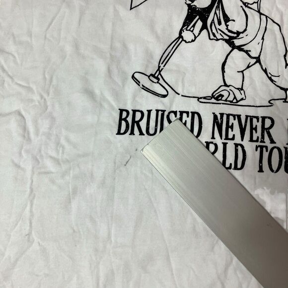 PRPS T Shirt Mens 3XL White Graphic Bruised Never Broken World Tour Streetwear - Picture 12 of 15